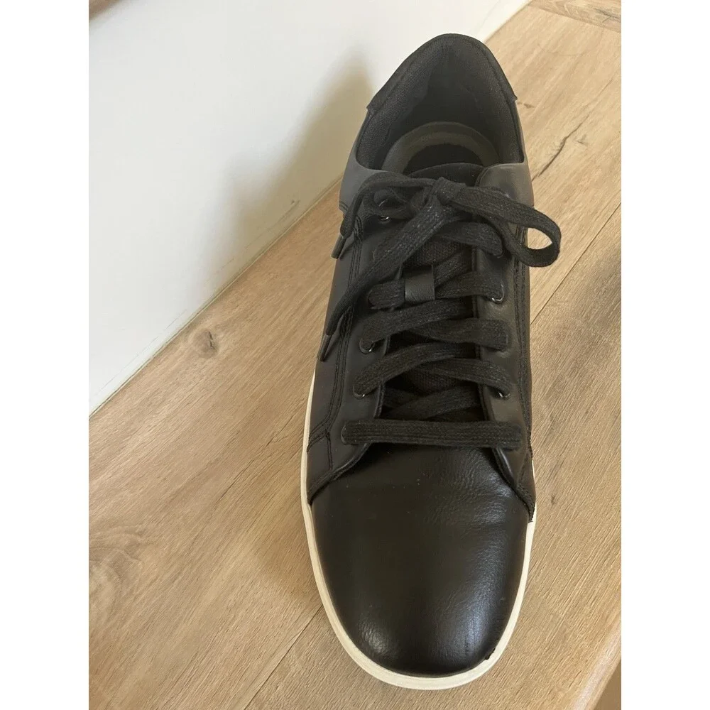 Bruno Marc Mens Casual Dress Sneakers Skate Shoes Sz 11 Black Quiet Luxury